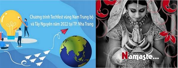 Chương trình Techfest và Lễ hội Namaste Việt Nam 2022 được tổ chức tại Khánh Hòa. Ảnh minh họa.