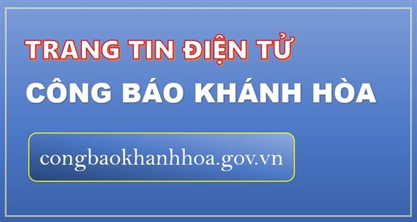 Quy định về quản lý, sử dụng người hoạt động không chuyên trách ở xã, phường, thị trấn trên địa bàn tỉnh Khánh Hòa